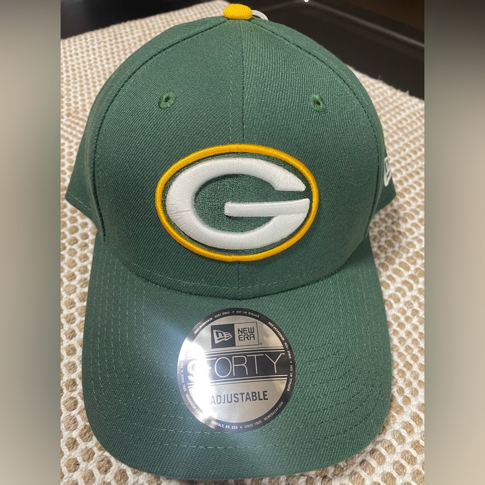 New Green Bay Packers Hat Era Green Packer Yellow Cap with Team Logo